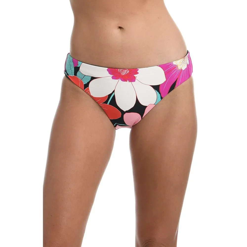 La Blanca Women's Hipster Bikini Swimsuit Bottom, Multi//in Full Bloom, 12